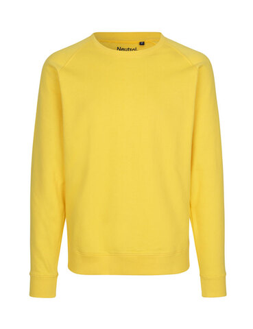 NEUTRAL Unisex Sweatshirt, 100% Økologisk Fairtrade Bomuld-Gul
