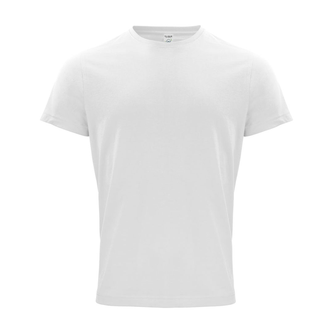CLIQUE Classic OC-T Herre - Øko Bomuld-Hvid