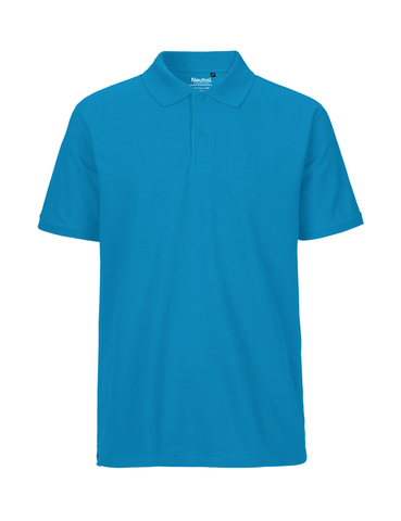NEUTRAL Classic Polo, 100% Økologisk Fairtrade Bomuld-Turkis